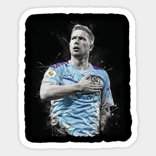 KEVIN DE BRUYNE MERCH VTG Sticker